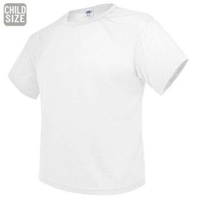 Camiseta de Poliéster en Color Blanco
